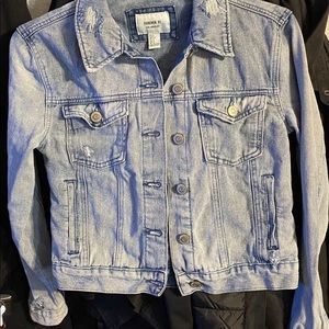 forever 21 jean jacket size small